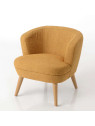 Fauteuil dagmar moutarde enfant