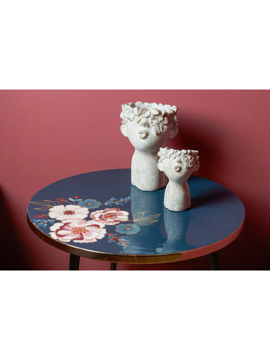 Set de 3 tables basses Floral Amadeus