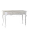 Grande console en bois blanc