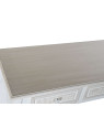 Grande console en bois blanc