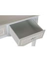 Grande console en bois blanc