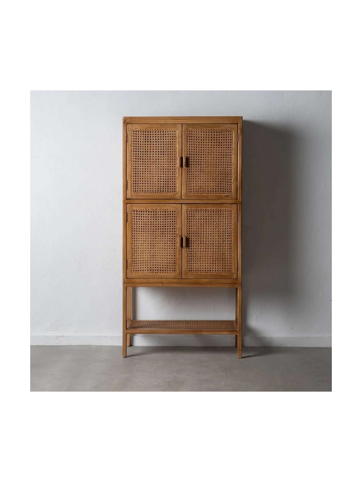 Grande armoire Hazel en bois naturel