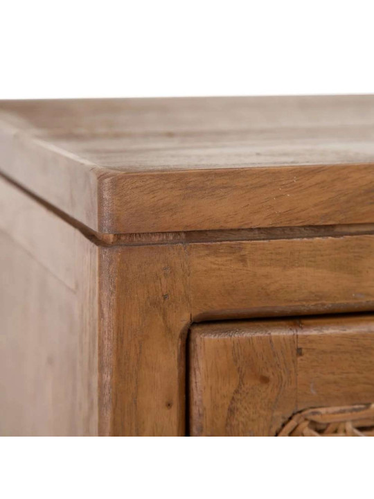 Grande armoire Hazel en bois naturel