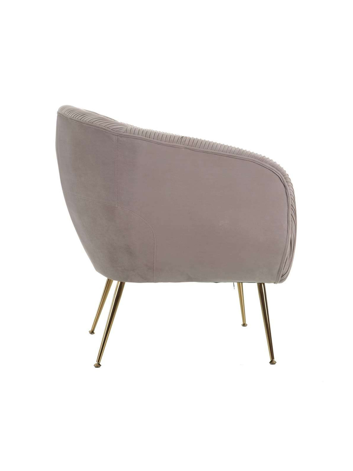 Fauteuil gris design 1place