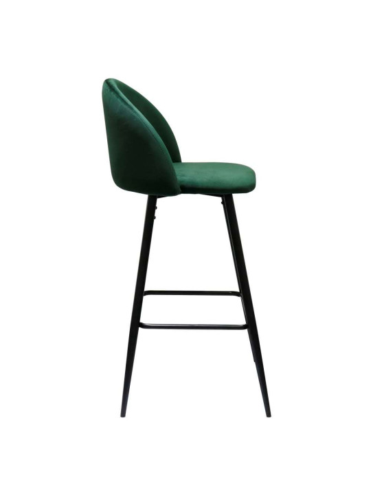 Haut tabouret vintage vert