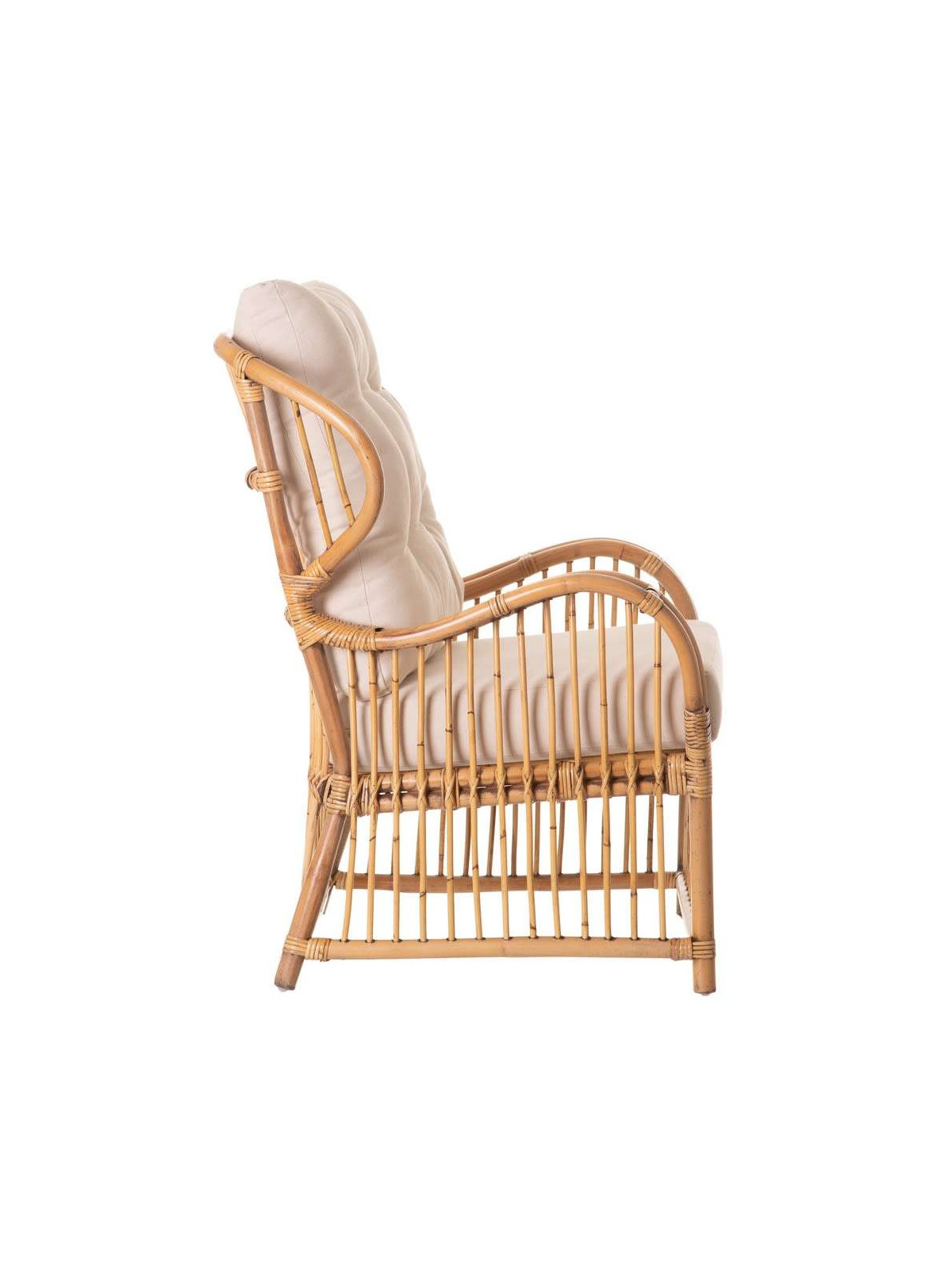 Banc bout de lit velours taupe et métal doré - Emilia