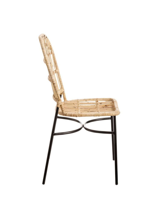 Chaise  en rotin naturel