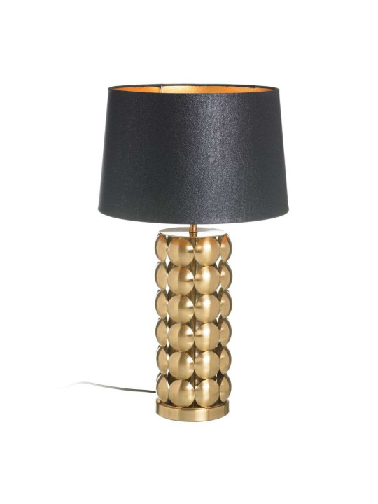 Lampe contemporaine noir et or