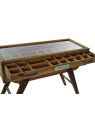 Console vintage 3 tiroirs en bois de sapin