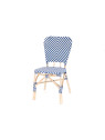 Chaise bistrot bleu Amadeus