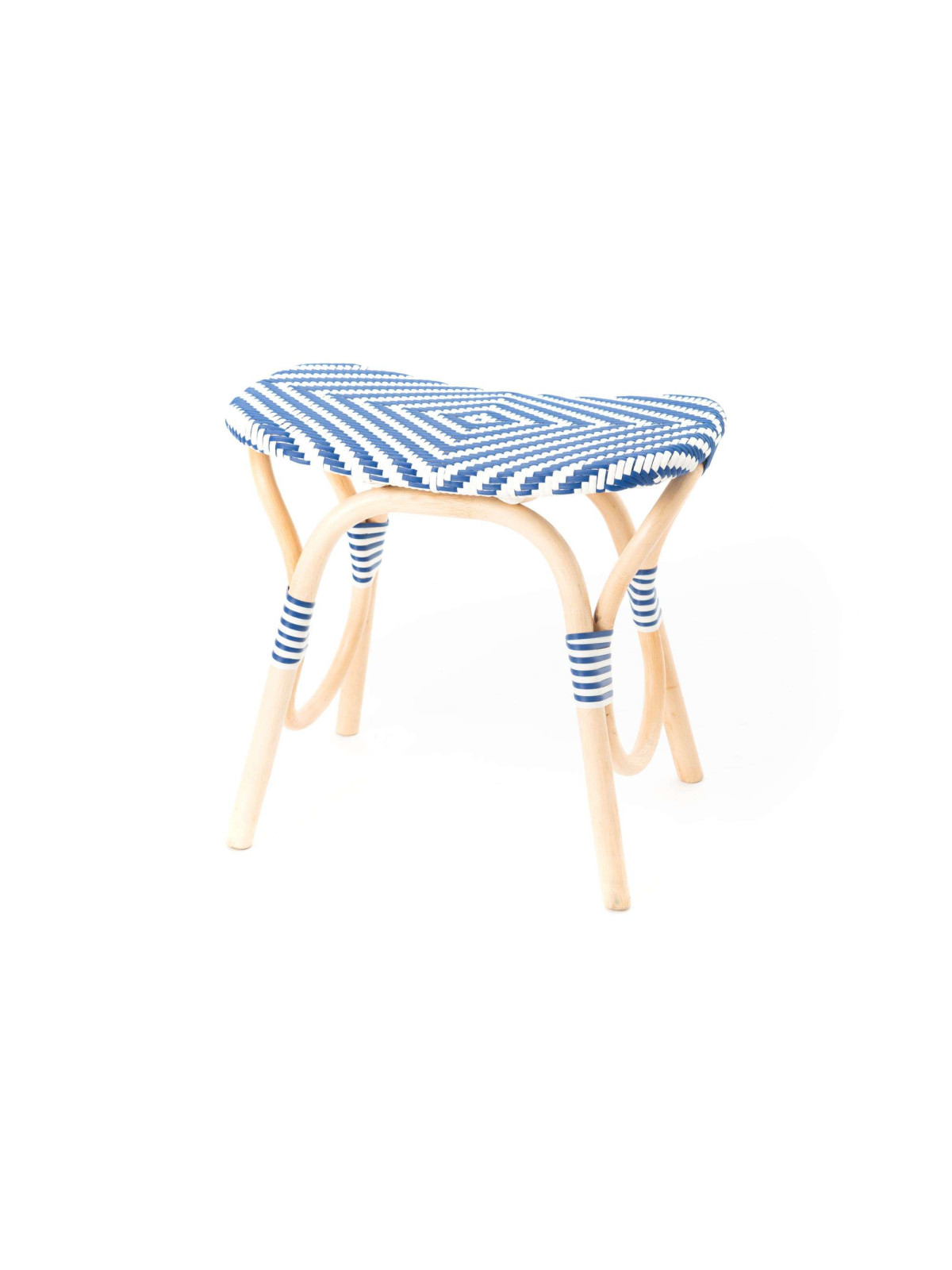 Tabouret bistrot bleu