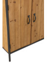 Armoire à vin bois métal Jolipa