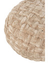 Pouf rond beige Jolipa