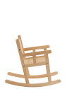 Chaise à bascule enfant en bois naturel