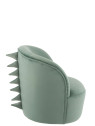 Chaise Enfant Dragon velours menthe