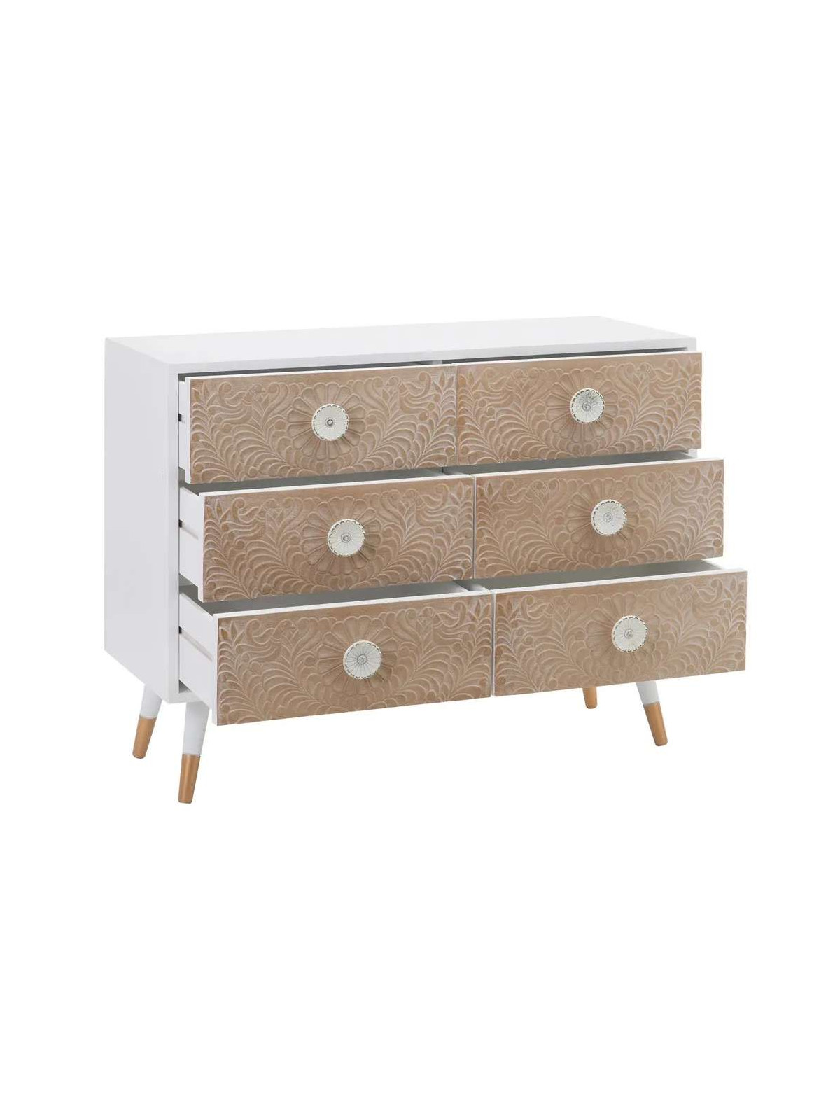 Commode Cordoue en bois de pin