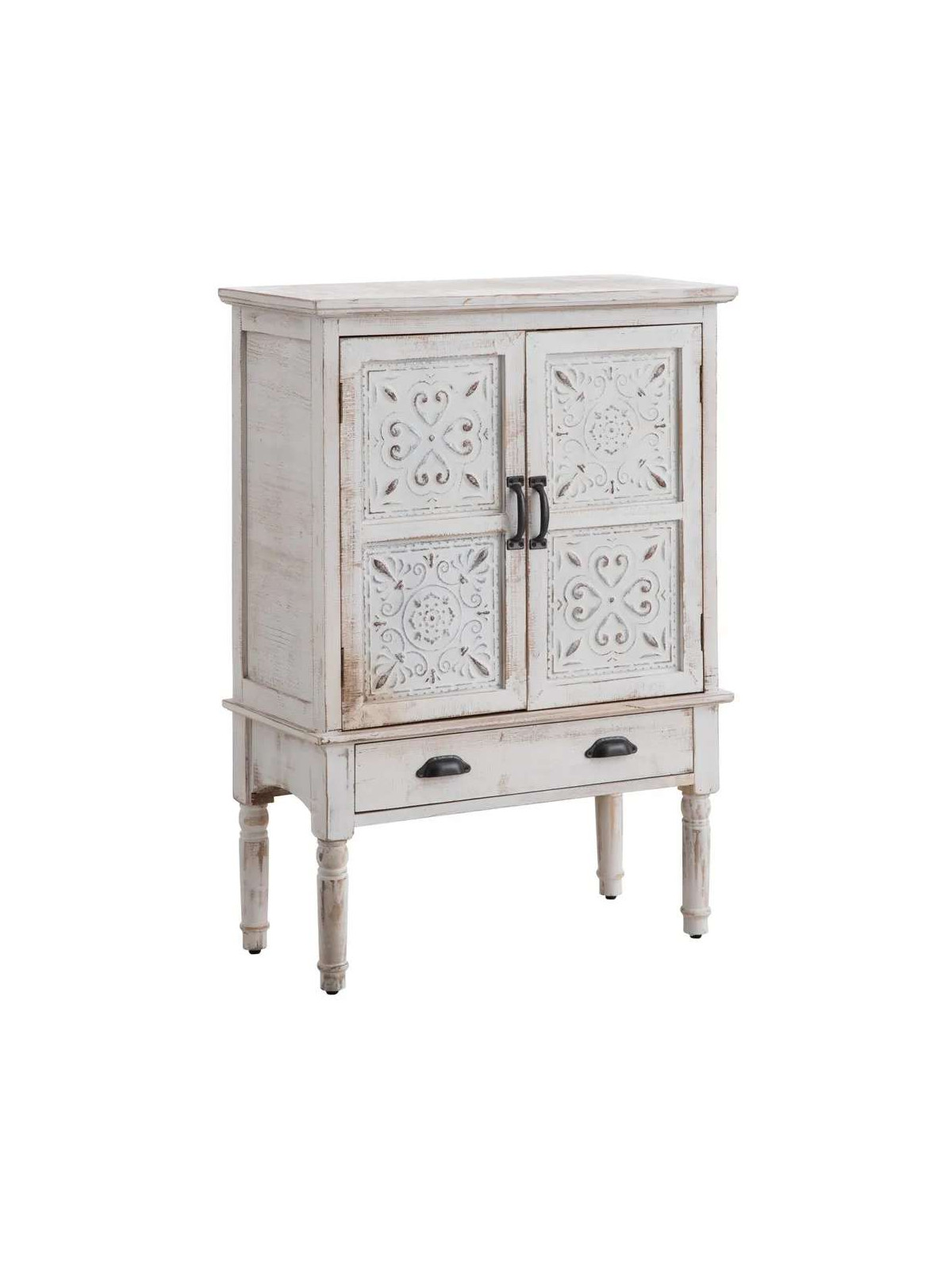 Armoire Jaipur en bois patiné