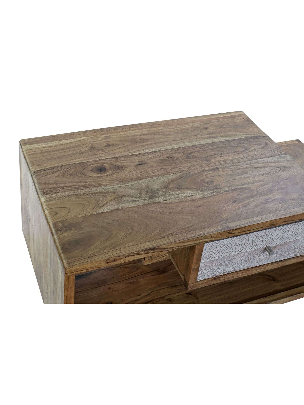 Table basse en bois d'acacia Inkal