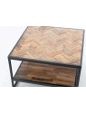 Table basse Chevron