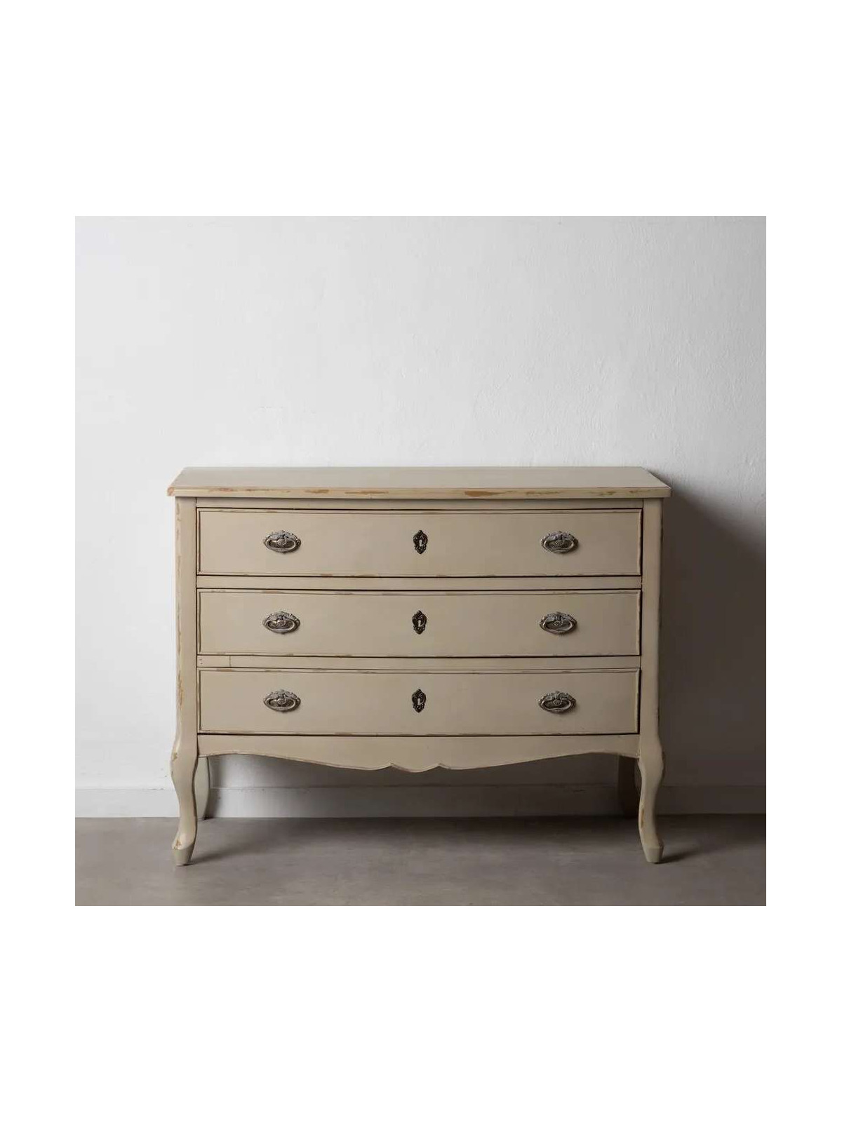 Commode Lazio en bois patiné