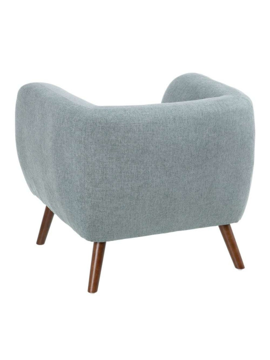 Fauteuil scandinave bleu