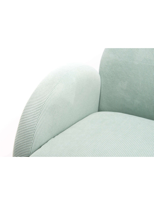 Fauteuil enfant Gaspard en velours