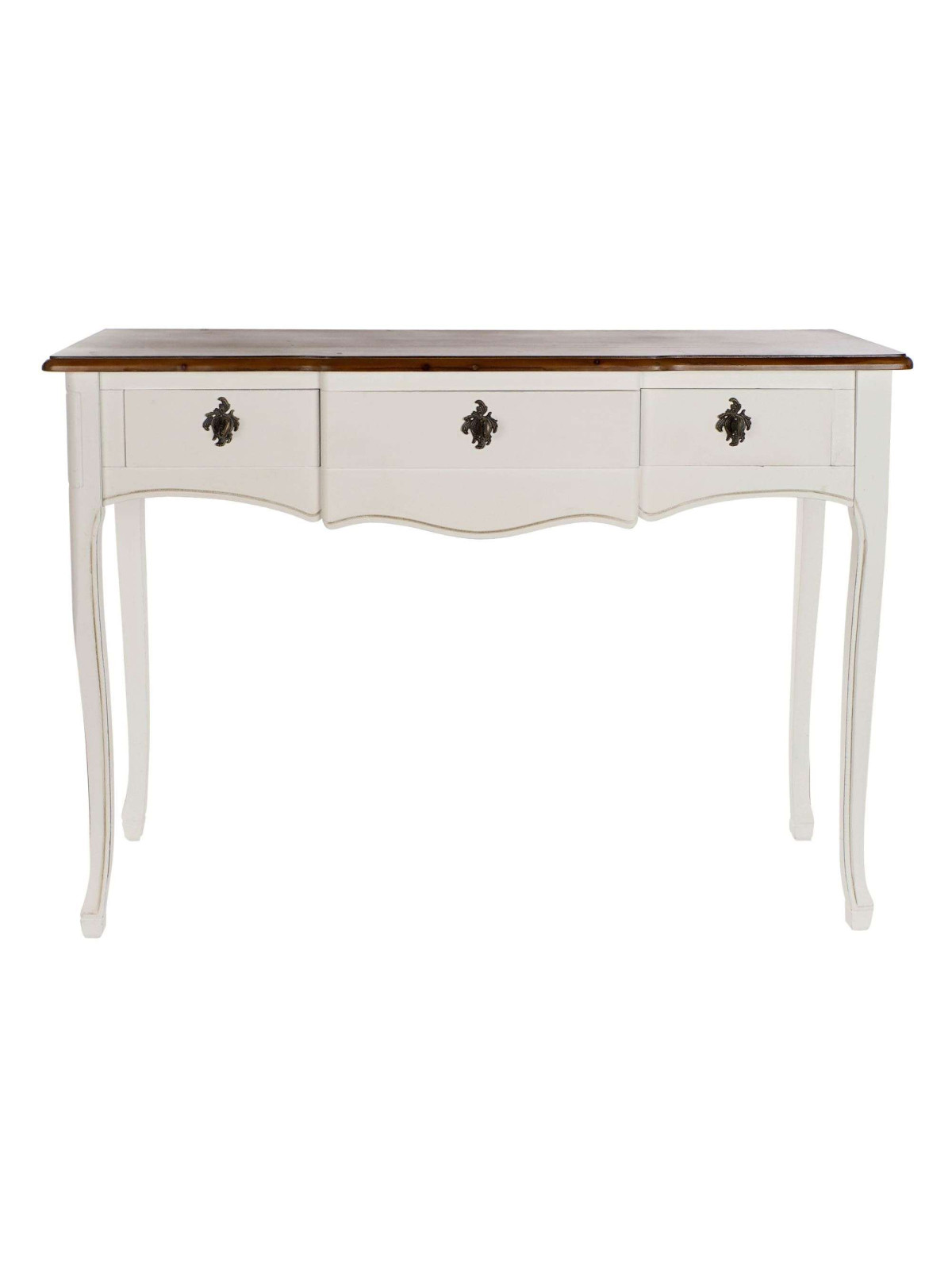 Console Vérone en bois blanc