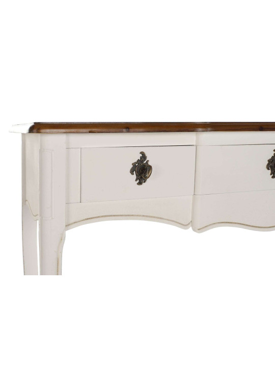 Console Vérone en bois blanc