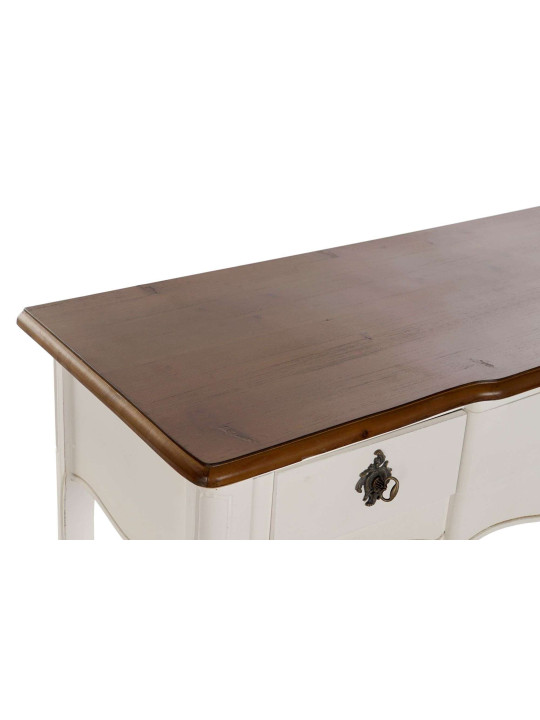 Console Vérone en bois blanc