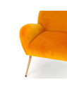 Fauteuil Lise Jaune