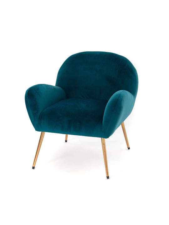 Fauteuil Lise Bleu