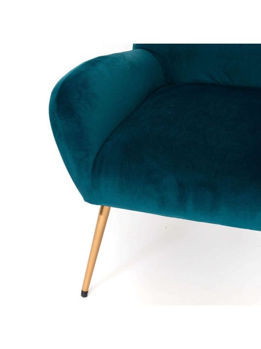 Fauteuil Lise Bleu