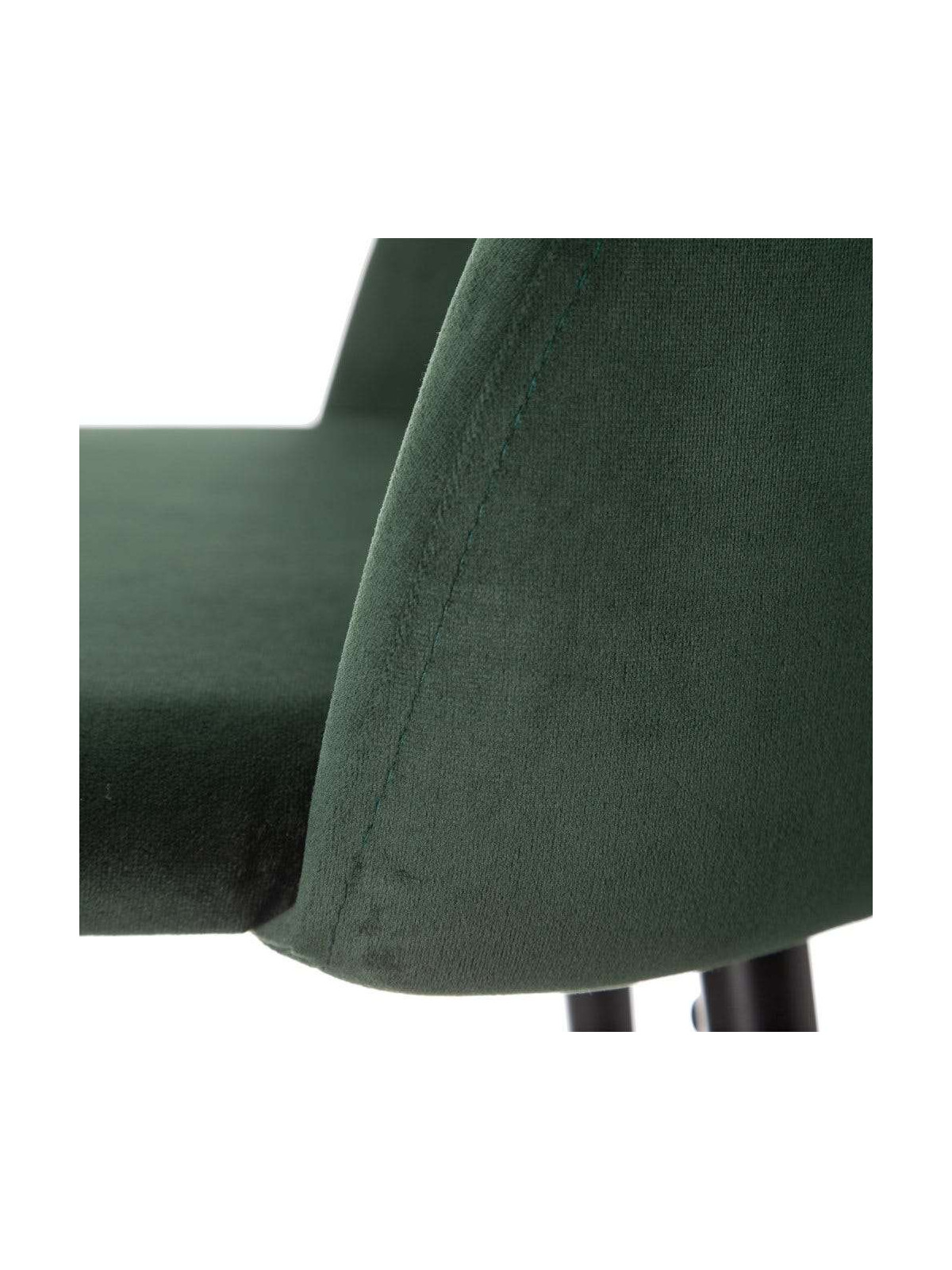 Haut tabouret vintage vert