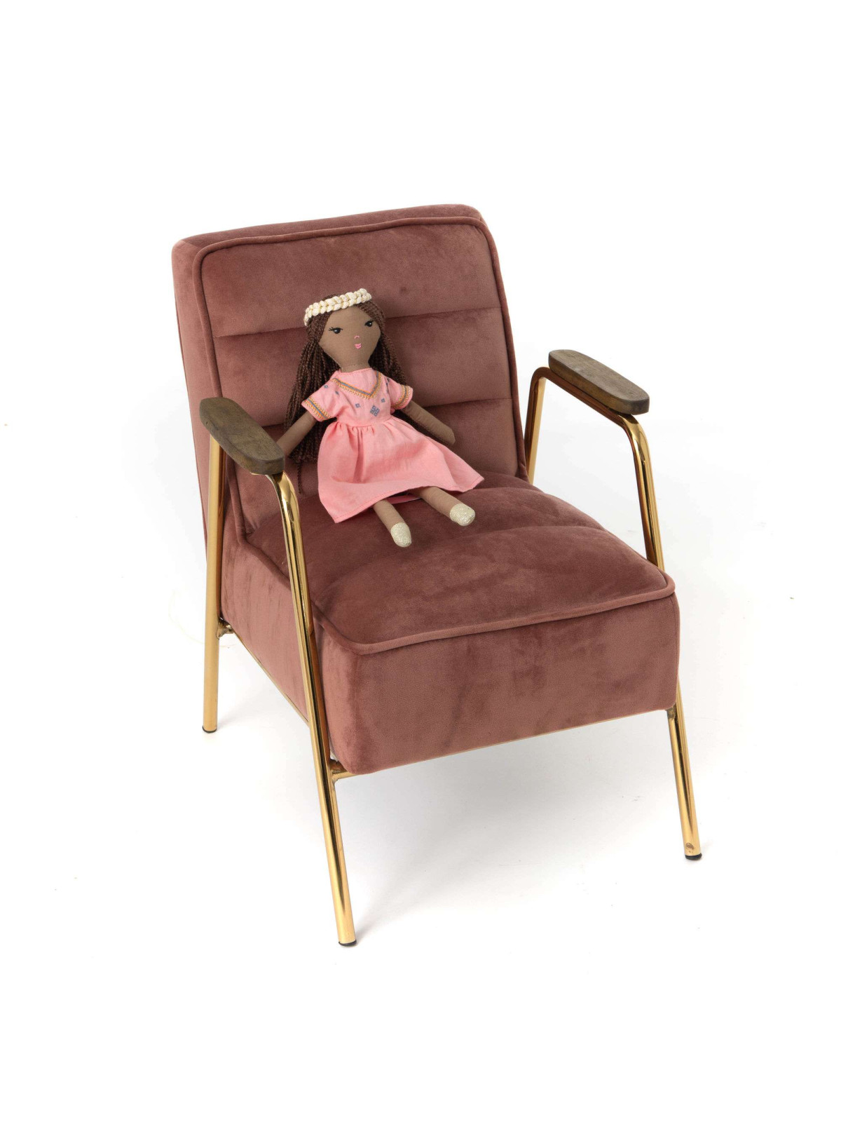 Fauteuil Cosy enfant rose