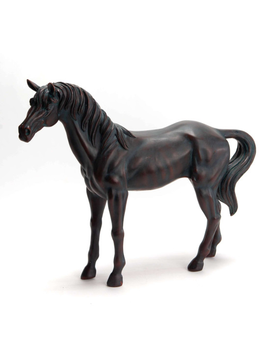 Statuette cheval élégant