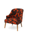 Fauteuil Siera rouille