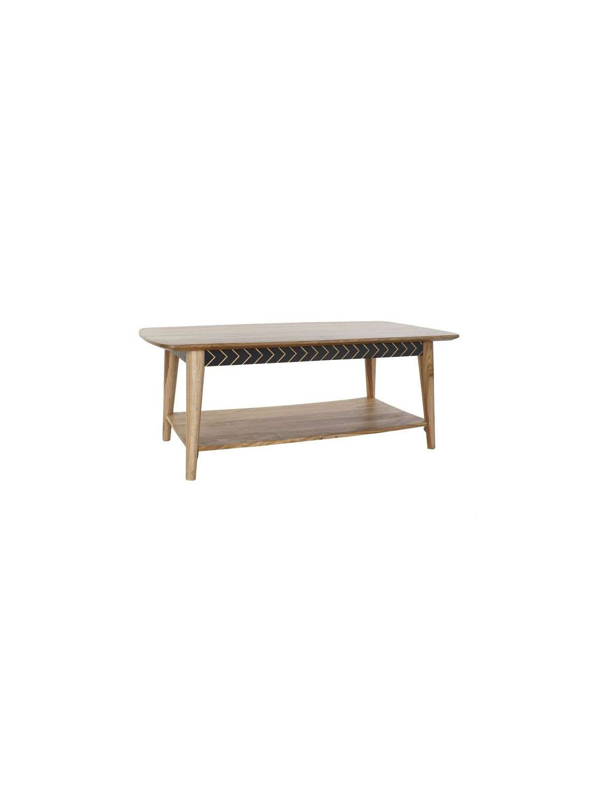 Table basse contemporaine en bois de Sheesham