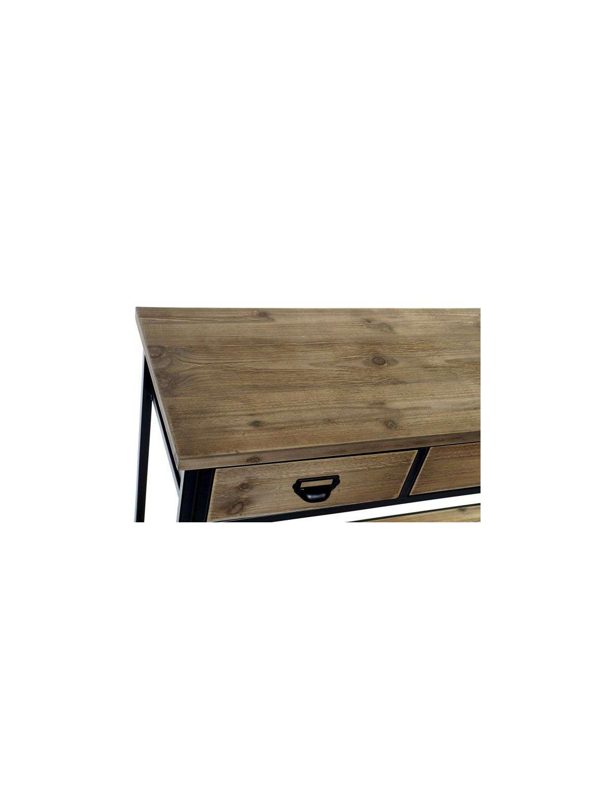 Console en bois Industrielle