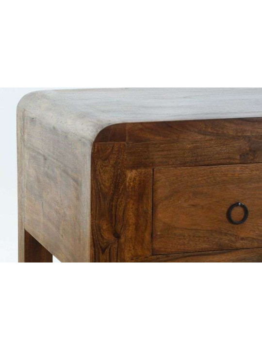 Console en acacia Sybelle