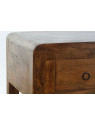 Console en acacia Sybelle