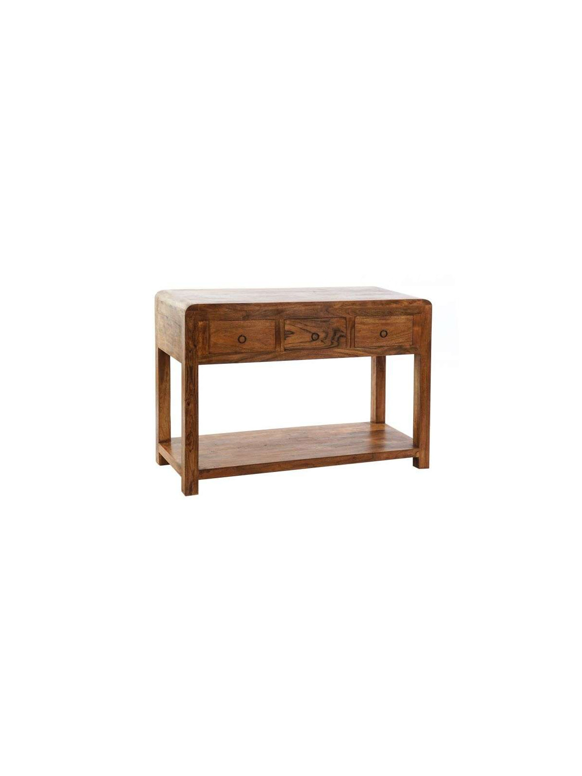 Console en acacia Sybelle