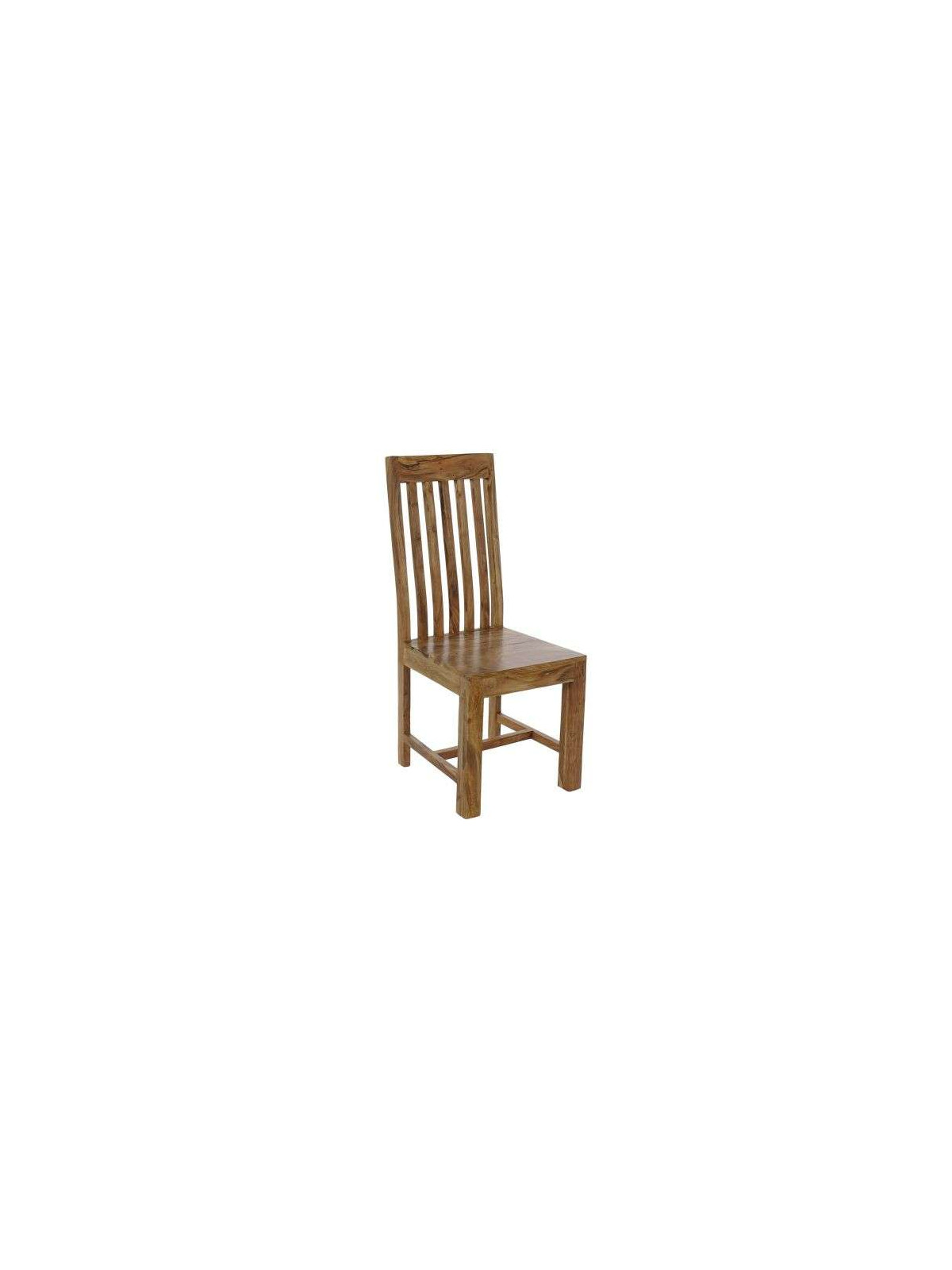 Lots de 2 chaises en bois d'acacia