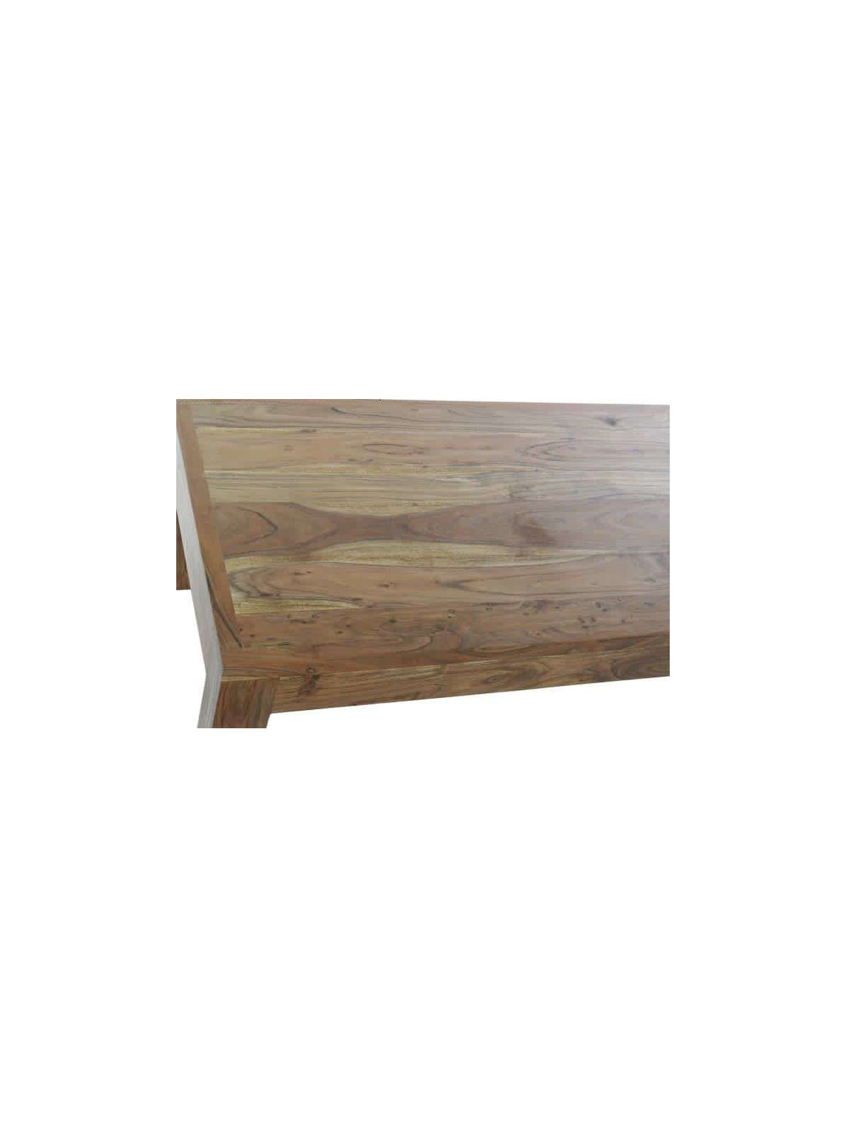 Table basse en bois d'acacia