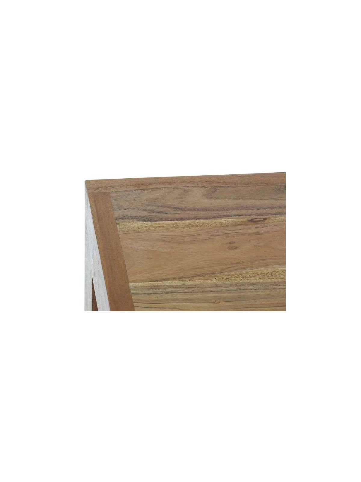 Table basse en bois d'acacia