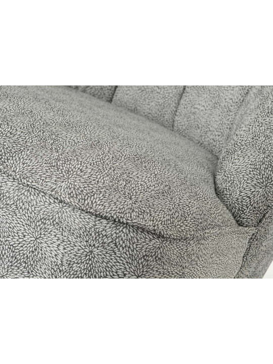 Fauteuil tissu gris Eveil