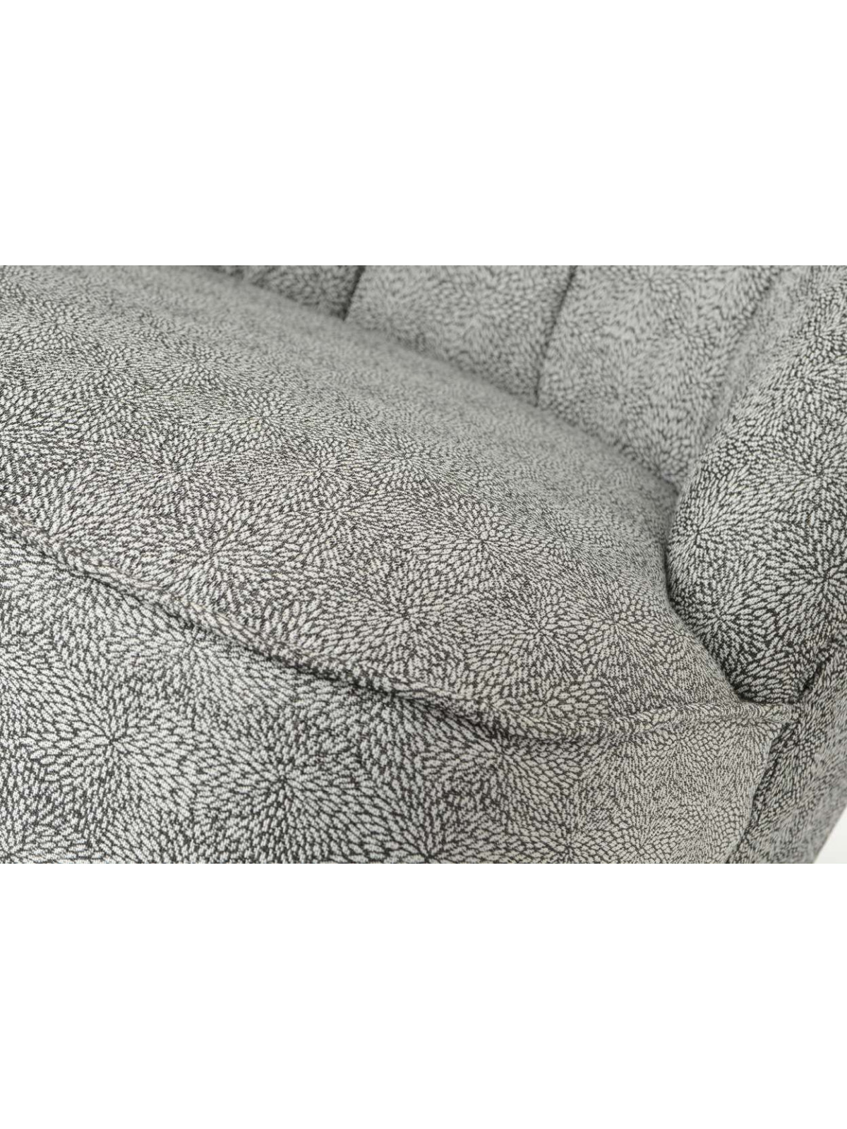 Fauteuil tissu gris Eveil