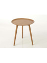 Table d'appoint en bois de frene