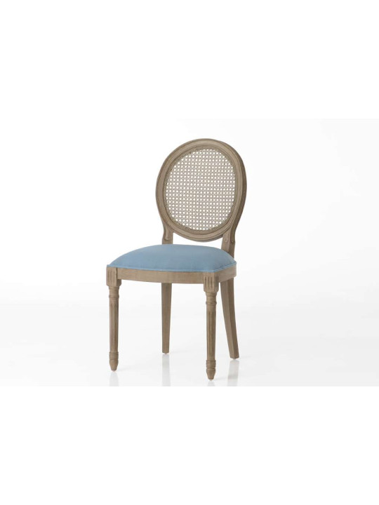 Lot de 2 chaises Médaillon  moutarde Amadeus