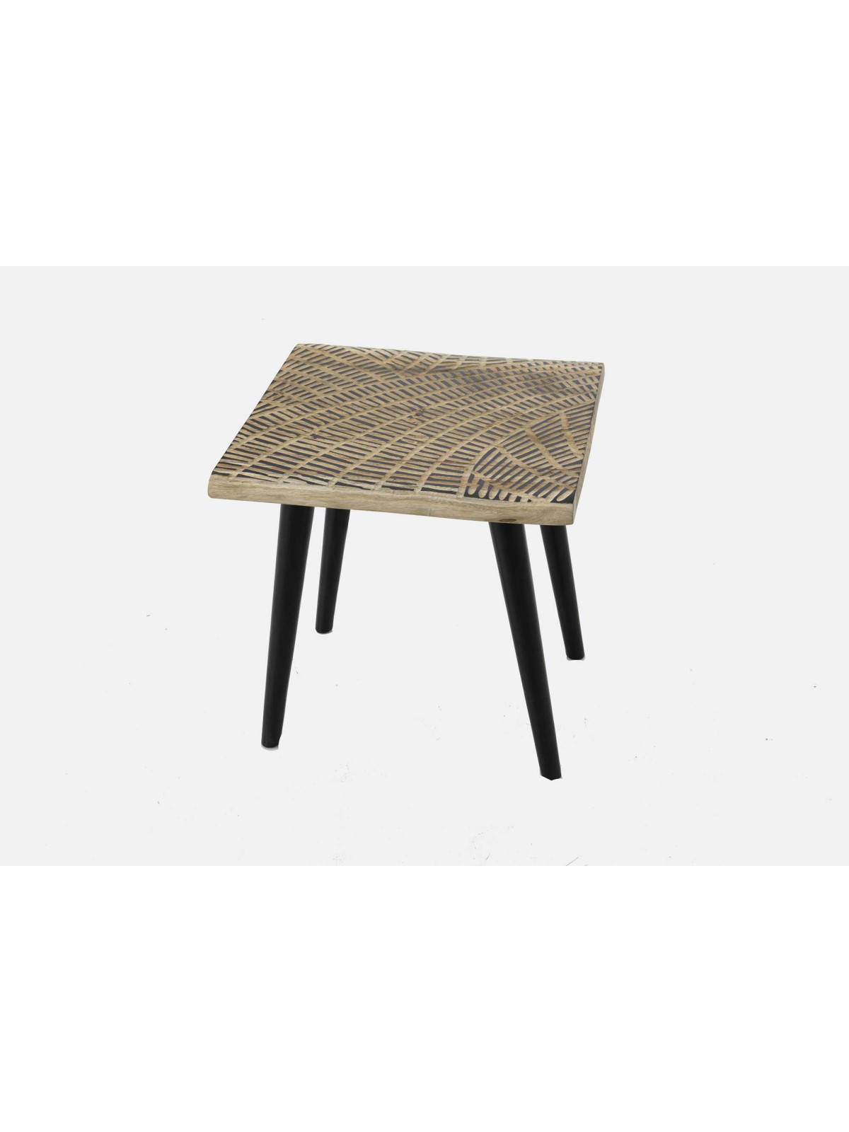 Table d'appoint en bois Empreinte