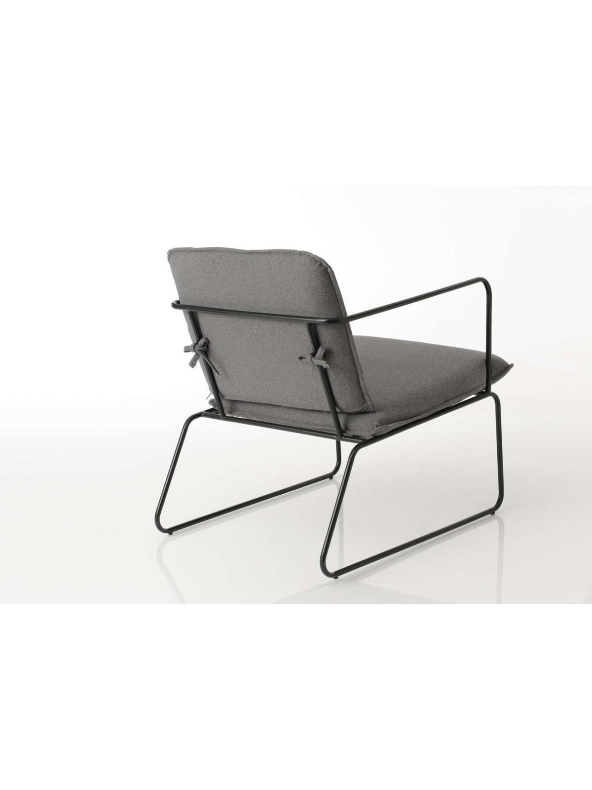 Fauteuil gris Gabin